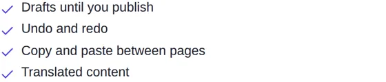 The list block